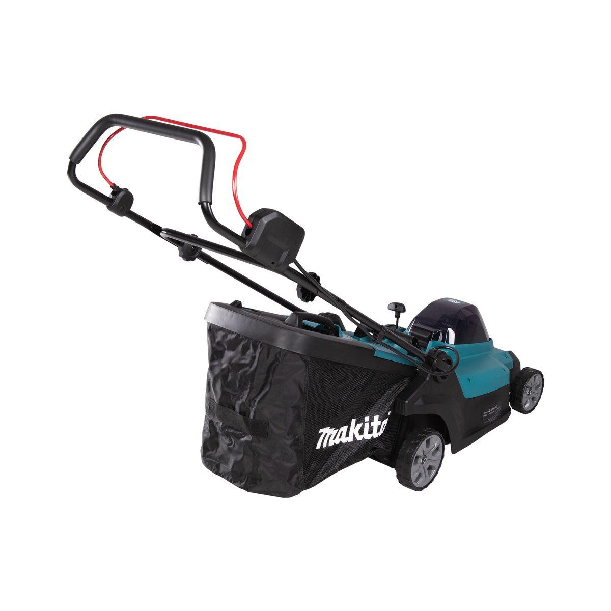 MAKITA RASAERBA A BATTERIA 40V LM004GM103 430mm 8 PISIZIONI TAGLIO 20-75mm CON 1 BATTERIA 4Ah E CARICATORE
