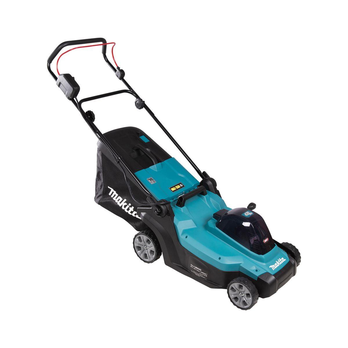 MAKITA RASAERBA A BATTERIA 40V LM004GM103 430mm 8 PISIZIONI TAGLIO 20-75mm CON 1 BATTERIA 4Ah E CARICATORE