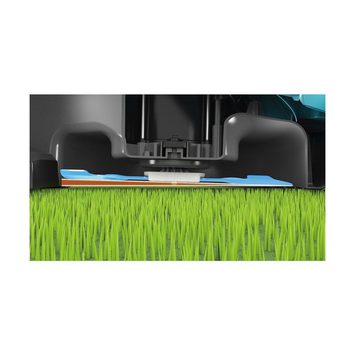 MAKITA RASAERBA A BATTERIA 40V LM004GM103 430mm 8 PISIZIONI TAGLIO 20-75mm CON 1 BATTERIA 4Ah E CARICATORE