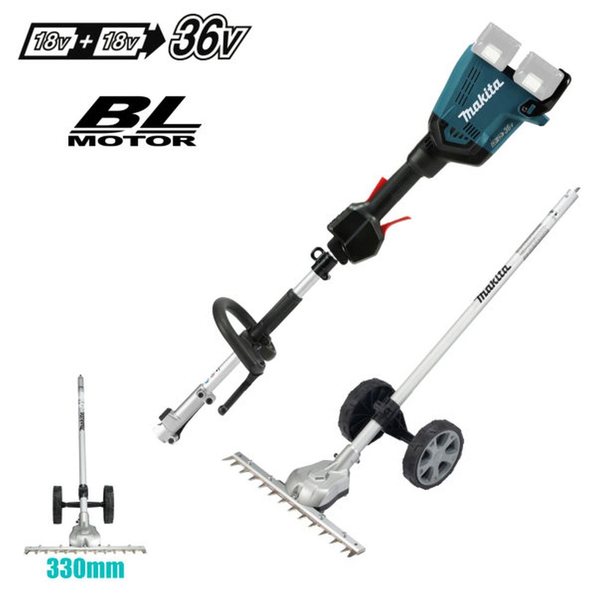 Makita falciatrice a batteria 36v (18+18v) multifunzione dux60z + 1913c9-3