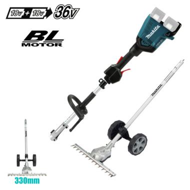 Makita falciatrice a batteria 36v (18+18v) multifunzione dux60z + 1913c9-3