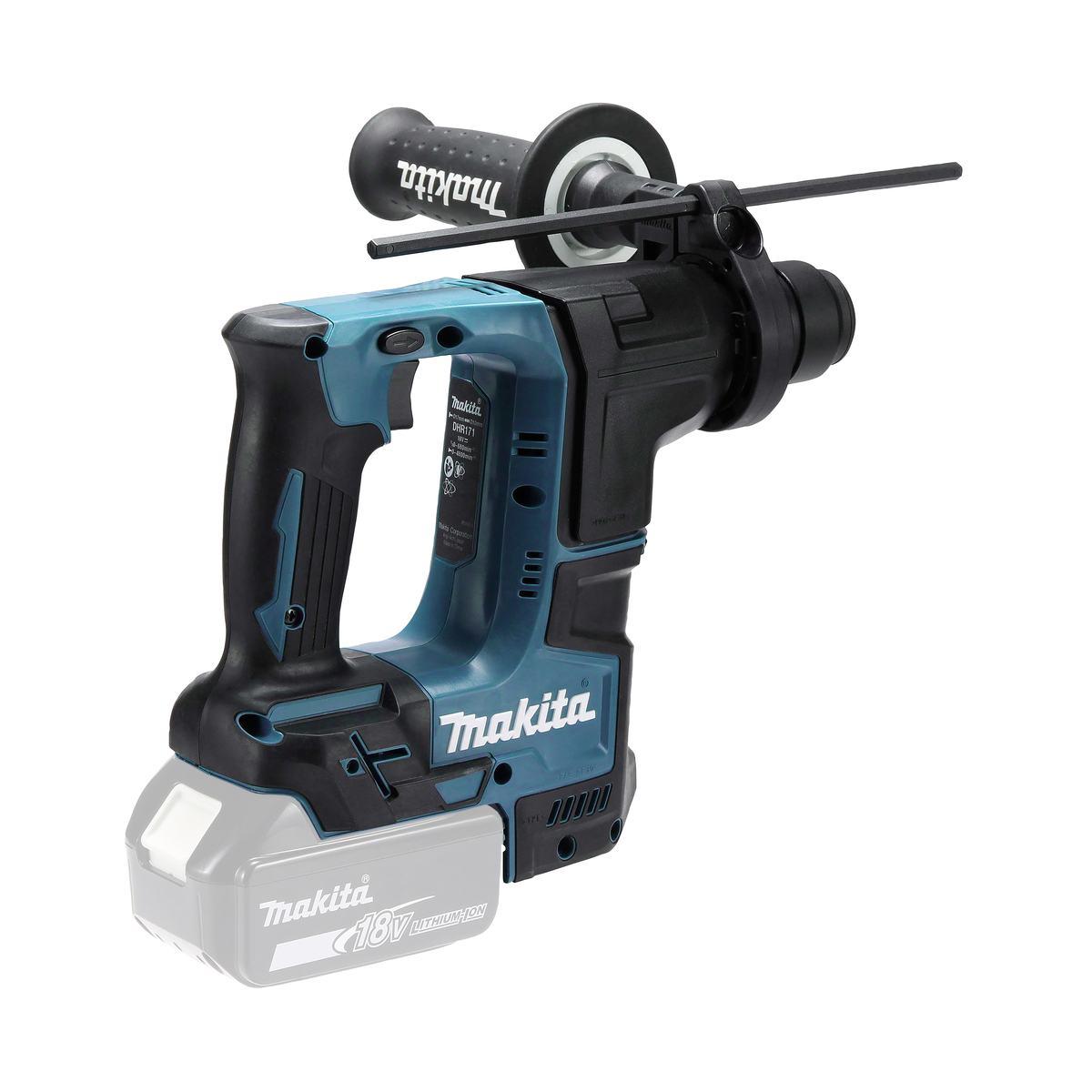 MAKITA COMBO DHR171ZJ + DF333DZJ TASSELLATORE + TRAPANO AVVITATORE PER CARTONGESSO IN VALIGIA CON 1 BATTERIA 18V 3Ah + 1 BATTERIA 12V 2Ah + CARICATORE TRIPLO