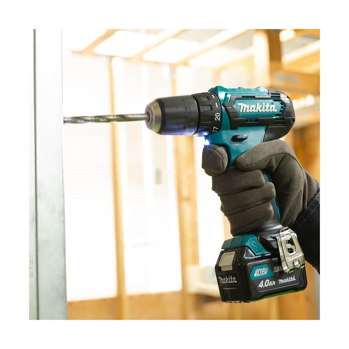 MAKITA COMBO DHR171ZJ + DF333DZJ TASSELLATORE + TRAPANO AVVITATORE PER CARTONGESSO IN VALIGIA CON 1 BATTERIA 18V 3Ah + 1 BATTERIA 12V 2Ah + CARICATORE TRIPLO