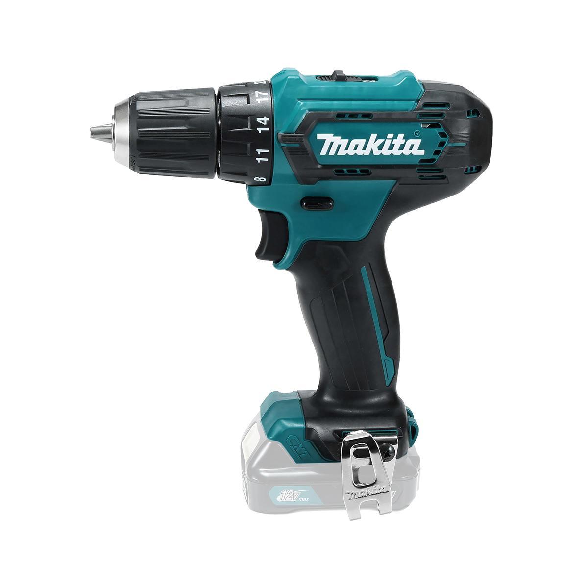 MAKITA COMBO DHR171ZJ + DF333DZJ TASSELLATORE + TRAPANO AVVITATORE PER CARTONGESSO IN VALIGIA CON 1 BATTERIA 18V 3Ah + 1 BATTERIA 12V 2Ah + CARICATORE TRIPLO