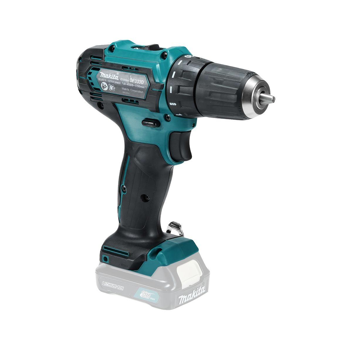 MAKITA COMBO DHR171ZJ + DF333DZJ TASSELLATORE + TRAPANO AVVITATORE PER CARTONGESSO IN VALIGIA CON 1 BATTERIA 18V 3Ah + 1 BATTERIA 12V 2Ah + CARICATORE TRIPLO