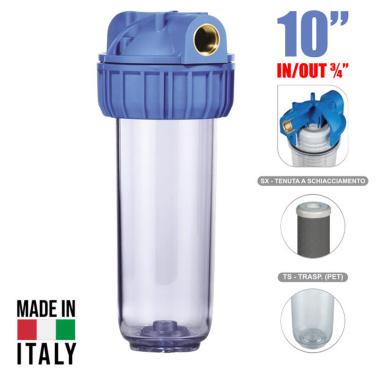 CONTENITORE 10" FF 3/4 3P AFO SX TS